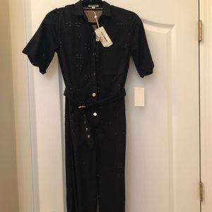 Jumpsuit, belted